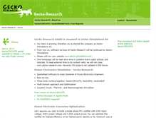 Tablet Screenshot of gecko-research.com